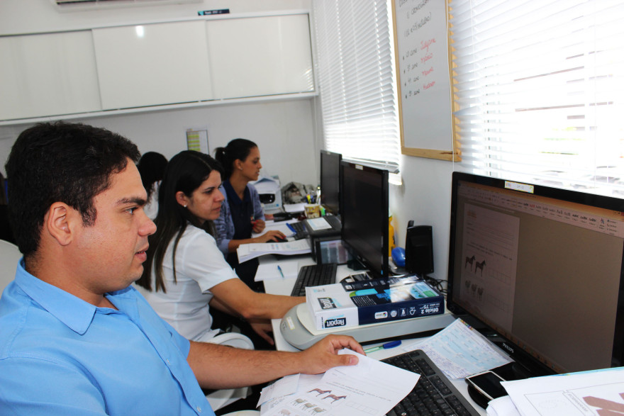 Equipe do Centro de Processamento Pedagógico Espaço Educar